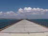 Появилось видео первой поездки по Керченскому мосту (видео)