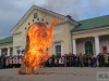 В Феодосии песнями и танцами проводили зиму (фоторепортаж)