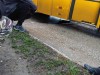В столице Крыма под автобусом провалился размытый водой асфальт (фото)