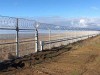 На границе Крыма и Украины появилась стена (фото)