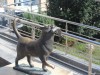 Памятник коту с набережной Балаклавы приютили в полиции (фото)