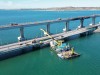 Крымский мост начали восстанавливать (фото)