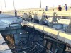 Машины пустили по одной полосе Крымского моста