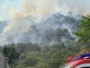 Под Алуштой почти потушили крупный лесной пожар