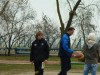 В Керчи на набережной играют в баскетбол
