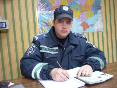 Инспектор патрульной службы Ярослав Шестопалов