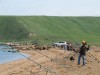 Под Керчью, на «перемычке» ловят пиленгаса