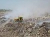 В Керчи горит городская свалка