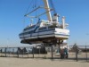 Феодосийские катера подняли на берег