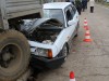 В Керчи легковушка, набитая хамсой, угодила под КамАЗ