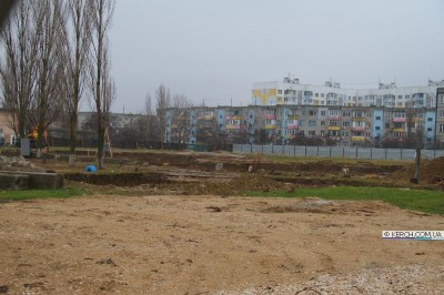 Вот так сейчас выглядит стройплощадка нового детсада