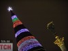 На главной елке страны зажгли 17 километров гирлянд