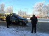 В Симферополе инкассаторы врезались в фургон с хлебом