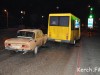 В Керчи "Москвич" влетел в маршрутку