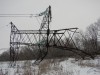 В Запорожской области опора ЛЭП рухнула из-за похитителей металла