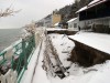 В Крыму подсчитали ущерб, причиненный штормом набережным Ялты и Алушты