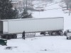 В Крыму из-за снегопада снова ограничили проезд через Ангарский перевал