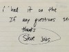 Записку молодого Стива Джобса выставили на аукцион