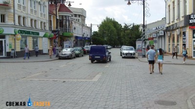 В Симферополе больше нет пешеходной зоны