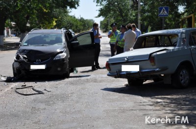 В Керчи ДТП с пострадавшим