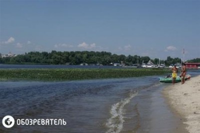 Вода в Днепре пугает экологов