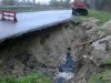 В целом городе нет воды из-за провала грунта