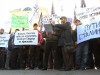 Под российским консульством в Крыму хизбы устроили митинг