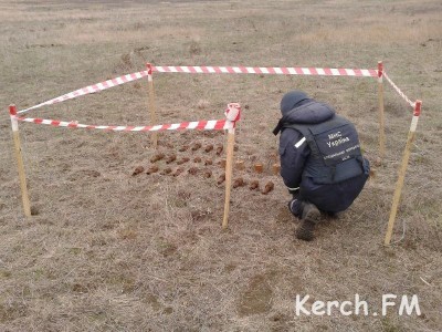 Под Керчью обезвредили боеприпасы