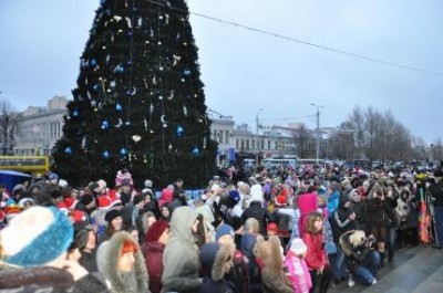 В Симферополе готовят праздники на Новый год