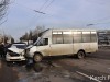 В Крыму маршрутка врезалась в иномарку, есть пострадавшие (фото)