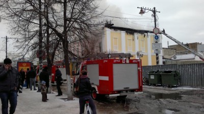 Бизнесмены готовы забрать сгоревший дом в центре Симферополя