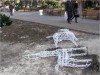 Хулиганы все-таки разломали светящиеся новогодние скульптуры в Крыму