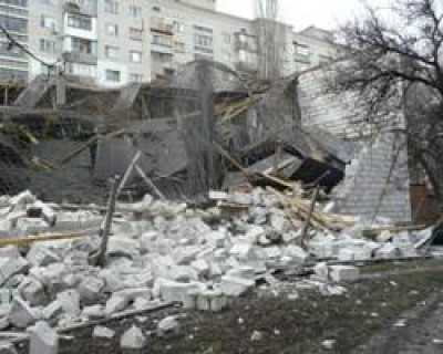 В Одессе обвалился супермаркет