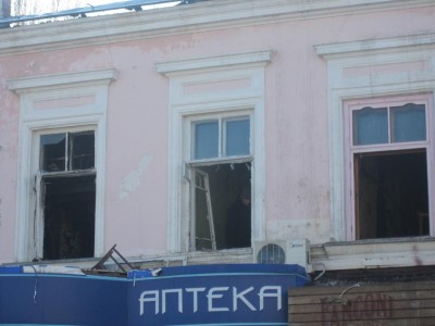 В Симферополе за несколько месяцев восстановят сгоревший дом