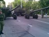 В центре Севастополя сегодня собралась военная техника (фото+видео)