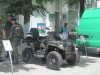 Пограничники выкатили свою технику в центр Симферополя (фото)