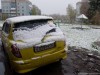 В России летом выпал снег