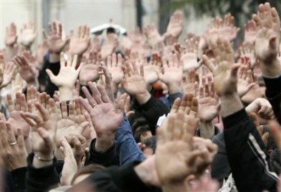 Украинцы не верят в митинги и протесты