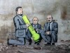 Шарик в граффити высмеял Януковича, Путина и Лукашенко (фото)