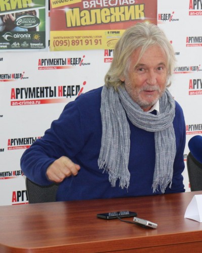 Малежик рассказал о своих слушателях в Крыму
