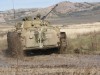 На Ангарском перевале танки стреляют по мишеням в горах (фото)