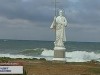 В Крыму богачи поставили памятник апостолу прямо у моря