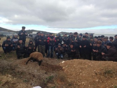 В Крыму захватили кладбище