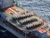 Экипаж "Сагайдачного" необычно отметил вход в Черное море (фото)