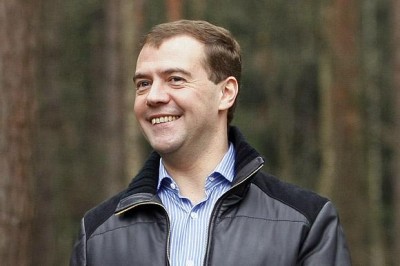 Медведев прибыл в Симферополь