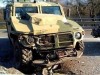 Российская бронемашина врезалась в троллейбус в Крыму (фото+видео)
