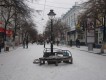 В Симферополе снег